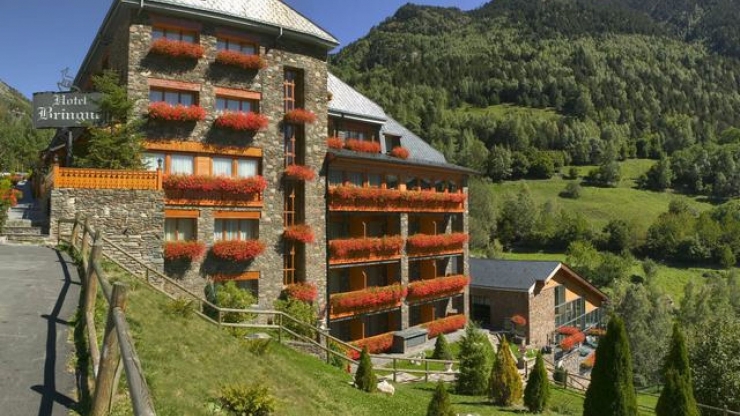 L'hotel Bringué, a Ordino, en una imatge d'arxiu.